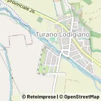 Kaart Turano Lodigiano