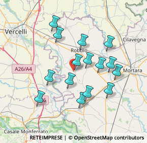 Mappa SP 21, 27030 Castelnovetto PV, Italia (6.572)