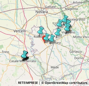 Mappa Via Nicorvo, 27030 Sant'Angelo Lomellina PV, Italia (15.10412)