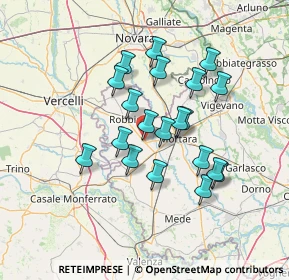 Mappa Via Nicorvo, 27030 Sant'Angelo Lomellina PV, Italia (11.794)