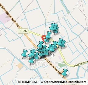 Mappa Via Nicorvo, 27030 Sant'Angelo Lomellina PV, Italia (0.36296)