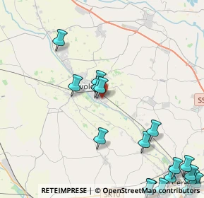 Mappa Via dell'Alpino, 37051 Bovolone VR, Italia (6.26)