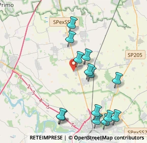 Mappa Via Dante, 27012 Certosa di Pavia PV, Italia (4.37429)