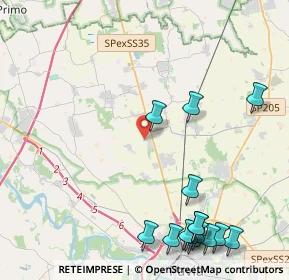 Mappa Via Dante, 27012 Certosa di Pavia PV, Italia (5.71333)