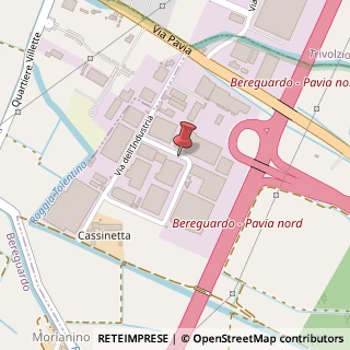 Mappa Via del Commercio, 4, 27020 Torre d'Isola, Pavia (Lombardia)