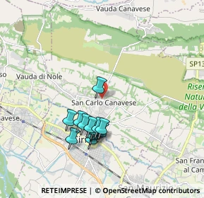 Mappa Via San Carlo, 10070 San Carlo Canavese TO, Italia (1.64571)