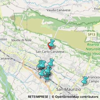 Mappa Piazza Martiri Della Liberta, 10070 San Carlo Canavese TO, Italia (2.20545)