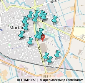 Mappa Via Sant'Albino Alcuino, 27036 Mortara PV, Italia (0.418)