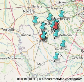 Mappa Via Sant'Albino Alcuino, 27036 Mortara PV, Italia (10.275)