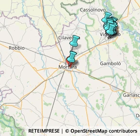 Mappa Via Sant'Albino Alcuino, 27036 Mortara PV, Italia (9.47118)