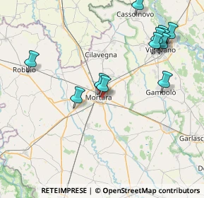 Mappa Via Sant'Albino Alcuino, 27036 Mortara PV, Italia (9.01)