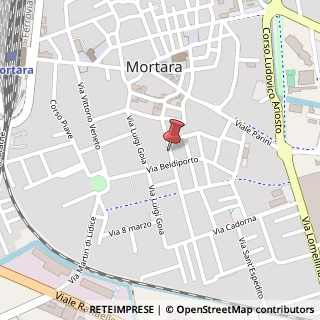 Mappa Via Luigi Goia, 108, 27036 Mortara, Pavia (Lombardia)