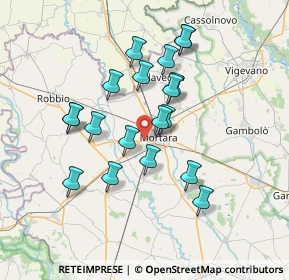 Mappa Presso Distributore IP, 27036 Mortara PV, Italia (6.38684)