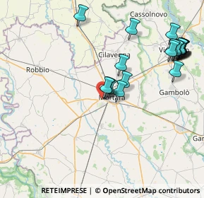 Mappa Presso Distributore IP, 27036 Mortara PV, Italia (9.0565)