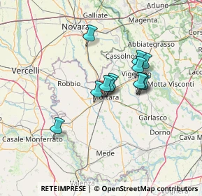 Mappa Presso Distributore IP, 27036 Mortara PV, Italia (9.6575)