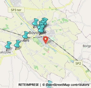 Mappa Via Cappello, 37051 Bovolone VR, Italia (1.81667)