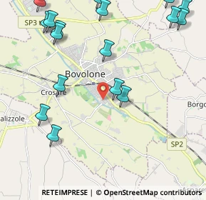 Mappa Via Cappello, 37051 Bovolone VR, Italia (2.82824)