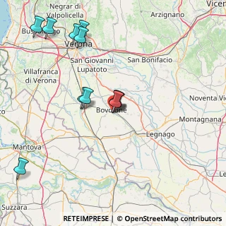 Mappa Via Cappello, 37051 Bovolone VR, Italia (17.10818)