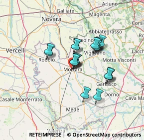 Mappa Via Ercole Marianini, 27036 Mortara PV, Italia (10.21316)