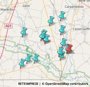 Mappa Via Covazzolo, 25024 Gambara BS, Italia (6.7)