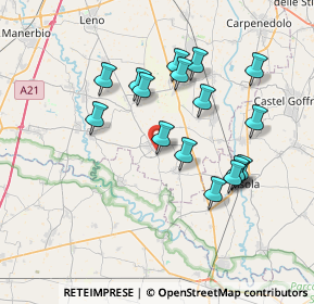 Mappa Via Covazzolo, 25024 Gambara BS, Italia (6.84471)