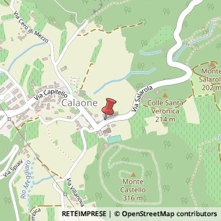 Mappa Via Salarola, 11, 35030 Baone, Padova (Veneto)