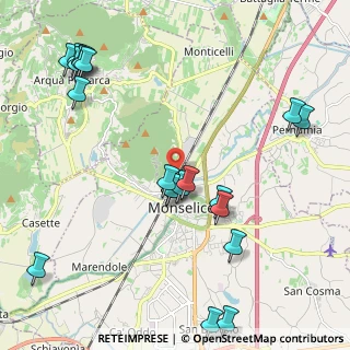 Mappa Via Sottomonte, 35043 Monselice PD, Italia (2.59)