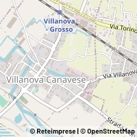 지도 Villanova Canavese
