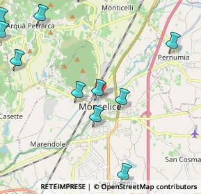 Mappa Via Argine Destro, 35043 Monselice PD, Italia (2.75182)