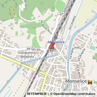 Mappa Via Trento Trieste, 29/a, 35043 Monselice, Padova (Veneto)