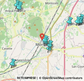 Mappa Via Trento Trieste, 35043 Monselice PD, Italia (2.79429)