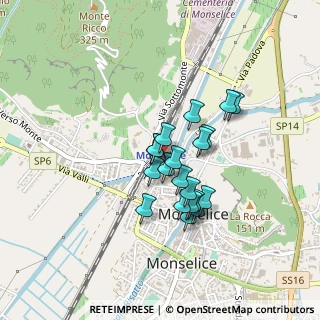 Mappa Via Trento Trieste, 35043 Monselice PD, Italia (0.32)