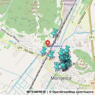 Mappa Via S. Vio, 35043 Monselice PD, Italia (0.4965)