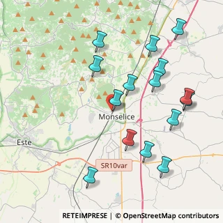 Mappa Via S. Vio, 35043 Monselice PD, Italia (4.404)