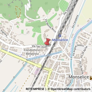 Mappa Via San Vio, 5a, 35043 Monselice, Padova (Veneto)