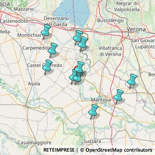 Mappa Via Monsignor Giulio Ghidoni, 46044 Goito MN, Italia (13.63545)