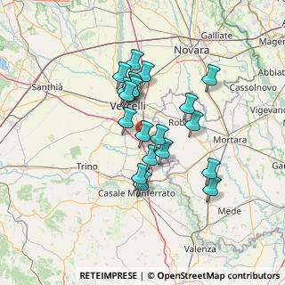 Mappa A26, 13010 Stroppiana VC, Italia (11.2645)