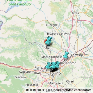 Mappa Via Vittime dell'Ipca, 10070 San Carlo Canavese TO, Italia (16.271)