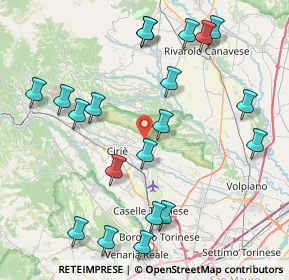 Mappa Località Indritti Fisca, 10070 San Carlo Canavese TO, Italia (9.428)
