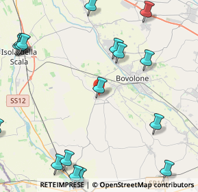 Mappa Via F.lli Corra', 37056 Salizzole VR, Italia (6.3795)