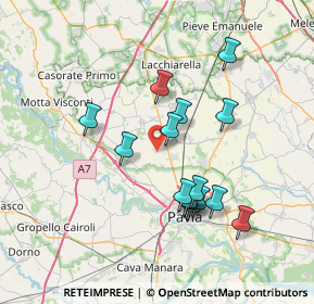 Mappa Via Sant'Agostino, 27012 Certosa di Pavia PV, Italia (6.61933)