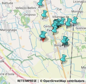 Mappa Via Sant'Agostino, 27012 Certosa di Pavia PV, Italia (1.78)