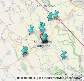 Mappa Via Lisonino, 26866 Sant'Angelo Lodigiano LO, Italia (2.37308)