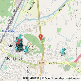 Mappa SS16, 35043 Monselice PD, Italia (0.6435)