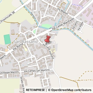 Mappa Via Carlo Vismara, 27, 26020 San Bassano, Cremona (Lombardia)
