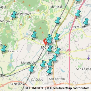 Mappa Via Petrarca, 35043 Monselice PD, Italia (2.38529)