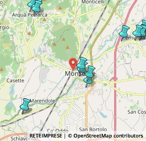 Mappa Via Petrarca, 35043 Monselice PD, Italia (2.83571)