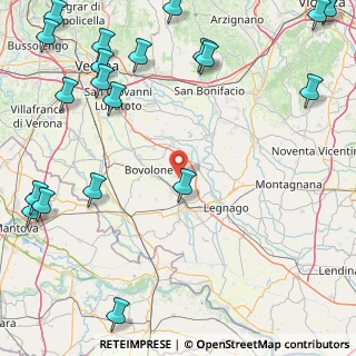 Mappa Via Orti, 37050 San Pietro di Morubio VR, Italia (26.641)