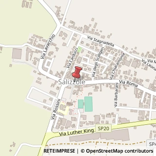 Mappa Piazza Castello, 4, 37056 Salizzole, Verona (Veneto)