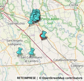 Mappa Piazza della Chiesa, 26816 Lodi LO, Italia (7.176)